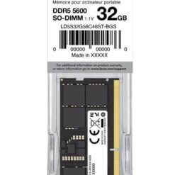 Lexar SODIMM 32GB DDR5 5600Mhz 262pin CL46 1.1V Blister Pac