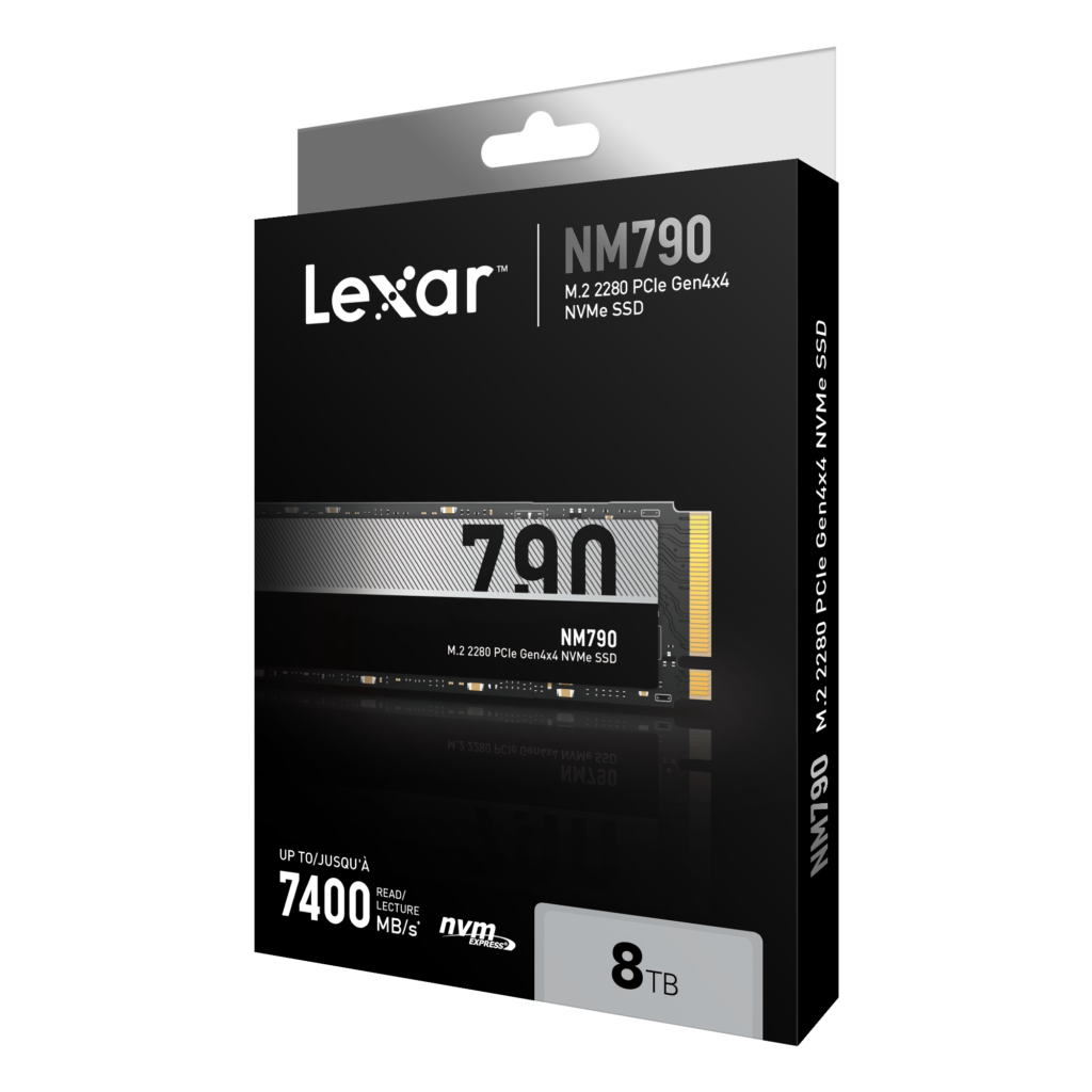 Lexar SSD LNM-790 8TB M.2 NVMe High Speed PCIe Gen4X4
