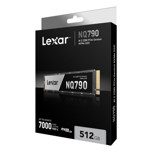 Lexar SSD LNQ-790 512GB M.2 NVMe High Speed PCIe Gen 4X4