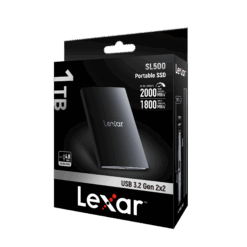 Lexar External Portable SSD SL500 1TB,USB3.2 Gen2*2