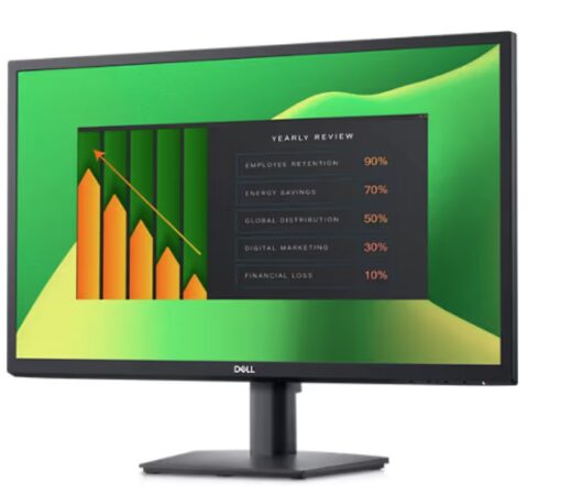Dell Pro 24 Monitor – E2425HSM, 60.47cm (23.8″) – HDMI, DP, VGA, Speakers, height   Pivot