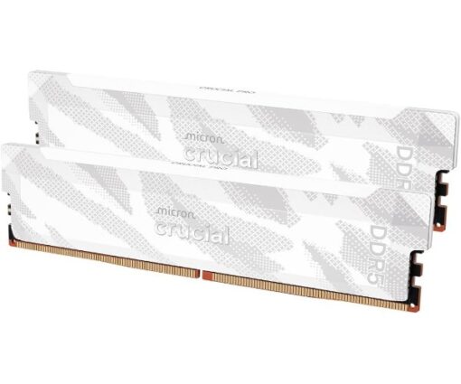 זכרון לבן לנייח Crucial Pro DDR5 32GB 2X16 6400Mhz C32 XMP EXPO