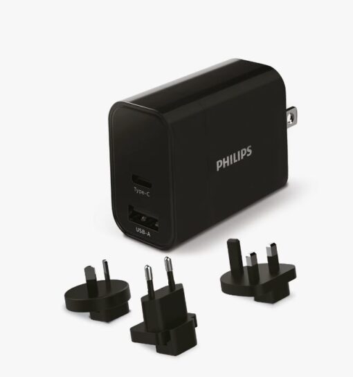 מטען חשמל 30W אוניברסאלי PHILIPS DLP2621T 00  TRAVEL