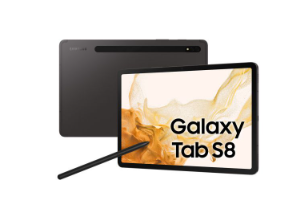 E000000043 ערכת טאבלט  X700 אפור - Tab S8 8 128GB WiFi 11  Samsung