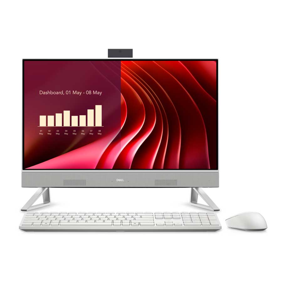 Dell 24 All-in-One EC24250 AIO 23.8 FHD Touch Core 7-150U 16GB 1TB Intel Graphics WIFI W11Pro 3YOS