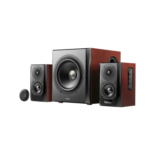 Edifier S350DB - Bookshelf Speaker+Sub 2.1 Speaker(brown)