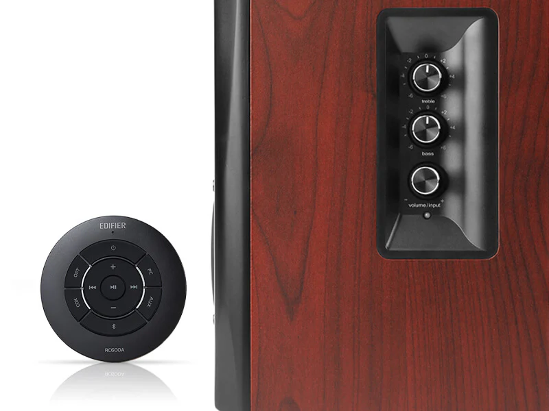 Edifier S350DB - Bookshelf Speaker+Sub 2.1 Speaker(brown) – תמונה 3