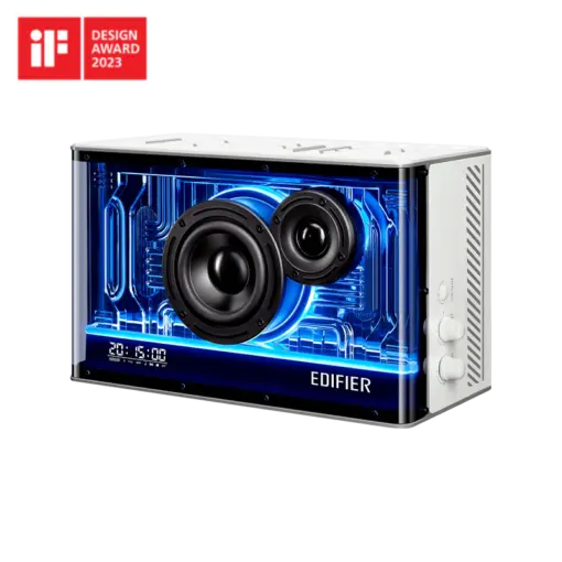 Edifier QD35 - Tabletop BT Speaker w GaN charger (white)