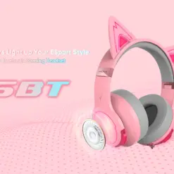 Edifier G5BT Hi-Res Gaming Headset - Cat Version (Pink)