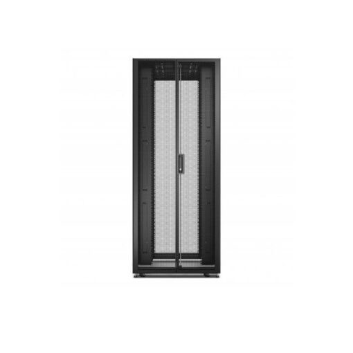 Easy Rack 800mm 42U 1200mm with Roof, Side panel,castors,feet and 4 Brackets, No Bottom, black