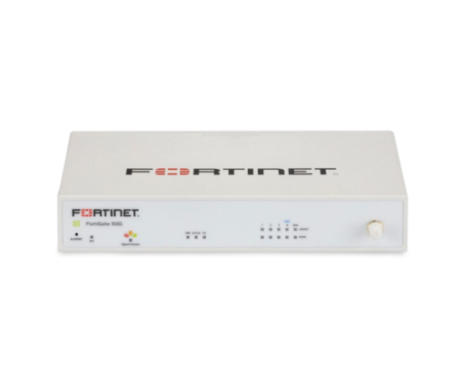 פיירוול מכשיר בלבד FortiNet FortiGate 50G 1XWAN 3XLAN 1XFortiLink