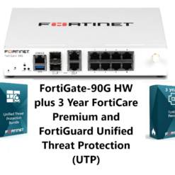 באנדל מכשיר ושירות Fortigate-90G Plus 3Y FortiCare Prem and UTP