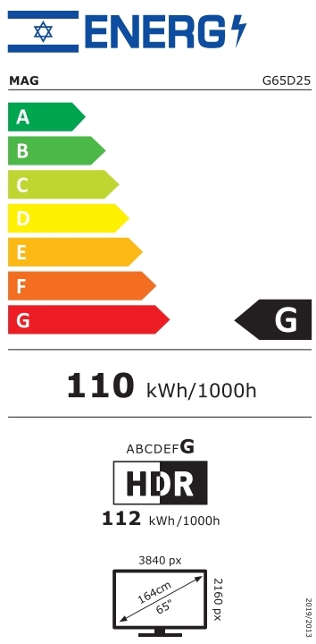 MAG 65 LED SMART TV Powered by GOOGLE TV G65D25 – תמונה 2