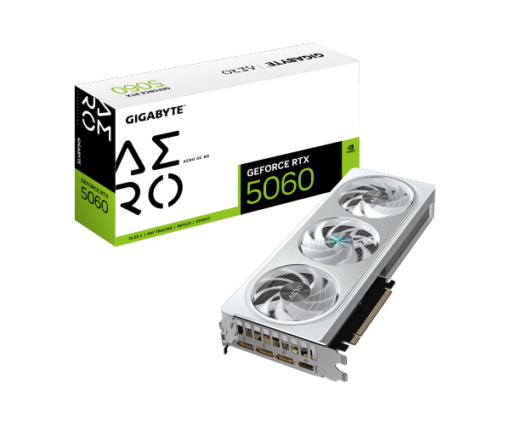 כרטיס מסך Gigabyte GeForce RTX 5060 AERO OC 8GB