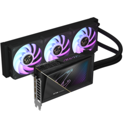 כ.מסך AORUS GeForce RTX 5080 XTREME WATERFORCE 16G 360MM RADIATOR