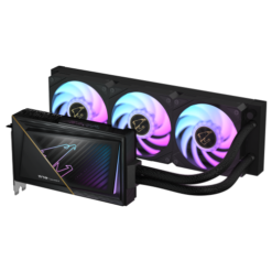Alternative view of כ.מסך AORUS GeForce RTX 5080 XTREME WATERFORCE 16G 360MM RADIATOR