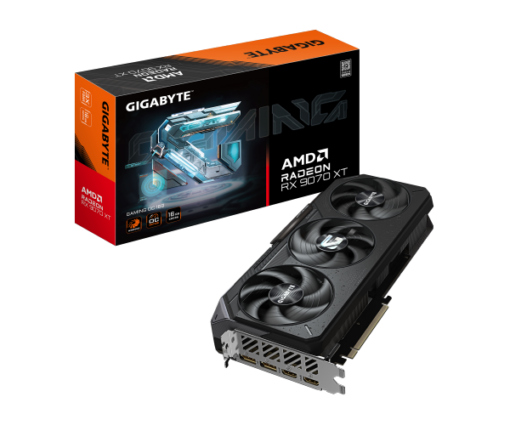 כרטיס מסך Gigabyte RX9070 XT Gaming OC 16GB PCI-E 5.0