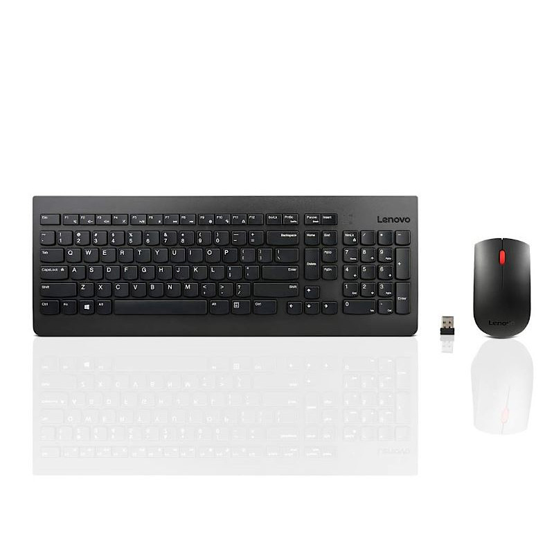 סט מקלדת ועכבר אלחוטי Lenovo 510 Combo – 2.4GHz, עכבר אופטי 1200DPI, עברית/אנגלית – תמונה 3