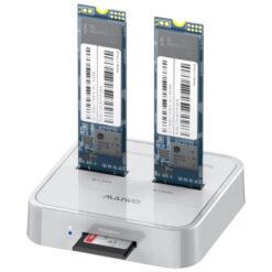 תחנת עגינה לדיסקים MAIVO Type-C to M.2 NVME Plus Card Reader