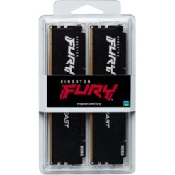 Alternative view of זכרון לנייח Kingston Fury Beast Black 32GB 2X16 6000MHZ DDR5 C36