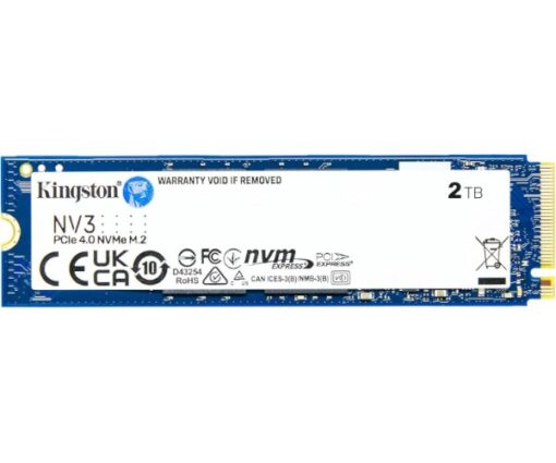 דיסק פנימי Kingston NV3 2TB NVME GEN 4.0 M.2 2280 6000 5000Mb s