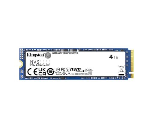 דיסק פנימי Kingston NV3 4TB NVME GEN 4.0 M.2 2280 6000 5000Mb s