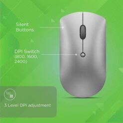 Alternative view of עכבר אלחוטי שקט Lenovo 600 BT Silent Mouse