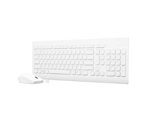 סט אלחוטי לבן 2 שפות  Lenovo 510 Wireless Set Hebrew English
