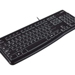 מקלדת לוגיטק חוטית עברית אנגלית LOGITECH K120