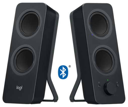 רמקולים Logitech Z207 2.0 Stereo With Bluetooth Black