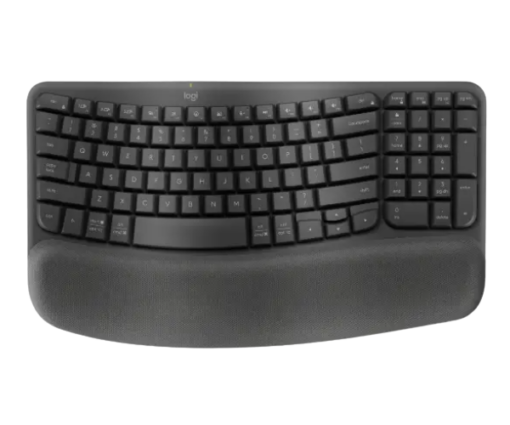 מקלדת ארגונומית אלחוטית LOGITECH LOGI Wave Keys