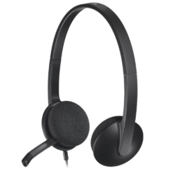 אוזניות Logitech USB Headset H340 With Microphone
