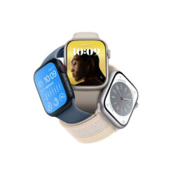 Alternative view of Apple Watch Series 8 GPS + Cellular 41mm Aluminium Case with Sport Band - Regular - Apple Watch Series 8 GPS + Cellular 41mm Midnight Aluminium Case with Midnight Sport Band - Regular
