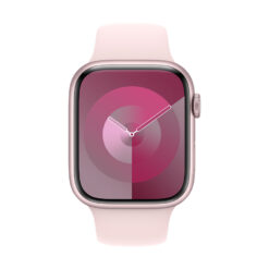 Alternative view of Apple Watch Series 9 GPS + Cellular 45mm Aluminium Case with Sport Band - Apple Watch Series 9 GPS + Cellular 45mm (PRODUCT)RED Aluminium Case with (PRODUCT)RED Sport Band