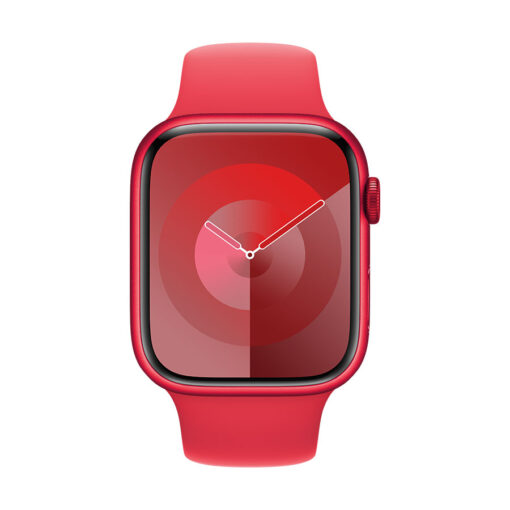 Apple Watch Series 9 GPS + Cellular 45mm Aluminium Case with Sport Band - Apple Watch Series 9 GPS + Cellular 45mm (PRODUCT)RED Aluminium Case with (PRODUCT)RED Sport Band