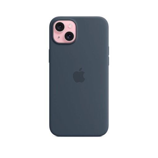 iPhone 15 Series Silicone Cases with MagSafe - Winter Blue