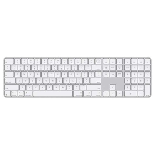 Apple Magic Keyboard with Touch ID and Numeric Keypad for Mac models with Apple silicon - White Keys - ENGLISH