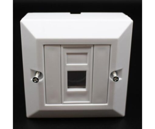 קופסאת פלסטיק RJ-45 Plastic box Cat5