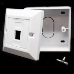 Alternative view of קופסאת פלסטיק RJ-45 Plastic box Cat5