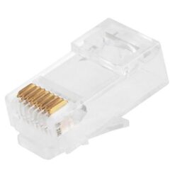 מחבר זכר male Connector RJ-45 Cat 6