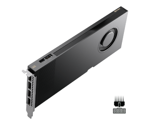 כ. מסך PNY NVIDIA RTX PRO 4000 Blackwell GPU 24GB 8960 Cuda Cores