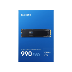 Alternative view of דיסק פנימי Samsung 990 EVO 2TB PCIE4.0X4 5.0X2 NVME gen 4 5