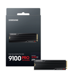 כונן SSD פנימי Samsung 9100 PRO – נפח 2TB – ממשק PCIe 5.0 NVMe 2.0 – קריאה עד 14,700MB/s – עם גוף קירור