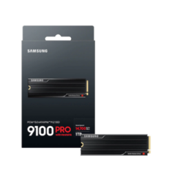 כונן SSD פנימי Samsung 9100 PRO – נפח 4TB – ממשק PCIe 5.0 NVMe 2.0 – קריאה עד 14,700MB/s – עם גוף קירור
