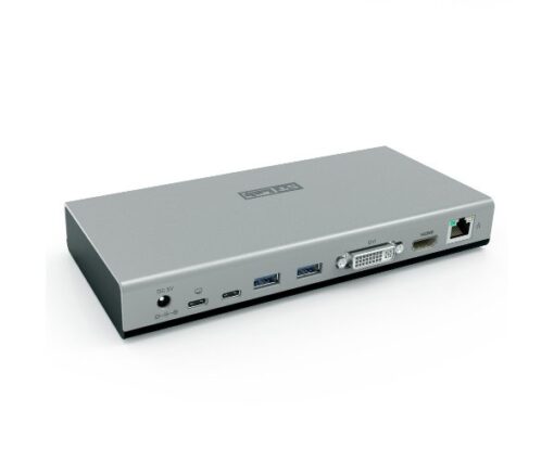 תחנת עגינה ST Lab U-2470 TYPE-C 10G DUAL DISPALY HDMI DVI LAN USB