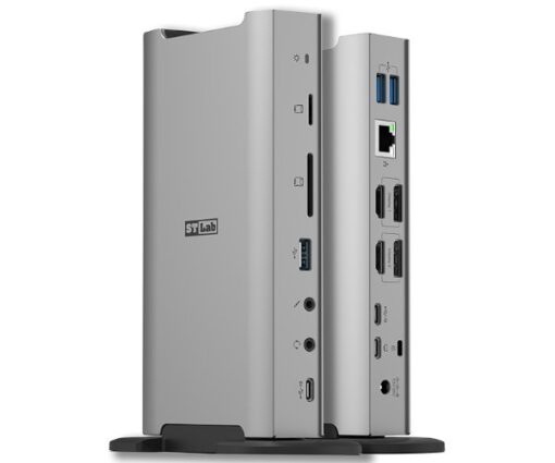 תחנת עגינה ST-LAB U-2630 USB 10G HDMI+DP DUAL 4K 100W DP Type-C