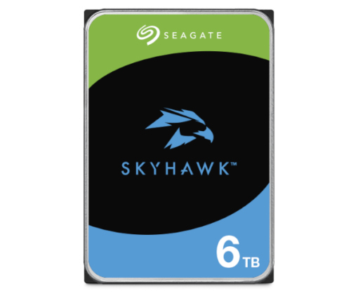 דיסק פנימי Seagate SKYHAWK 6TB 3.5 5400RPM 256MB Cache