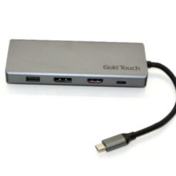 תחנת עגינה GoldTouch USB Type-C 3.1 DP HDMI VGA