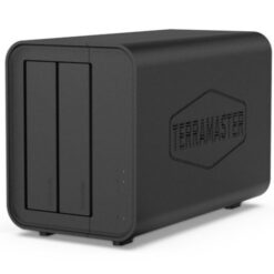 שרת אחסון Terramaster F2-212 2-BAY NAS 1619B 1GB 1GbE