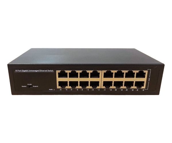 מתג לא מנוהל UCY 16 PORT Gigabit RJ45 SWITCH GS1016